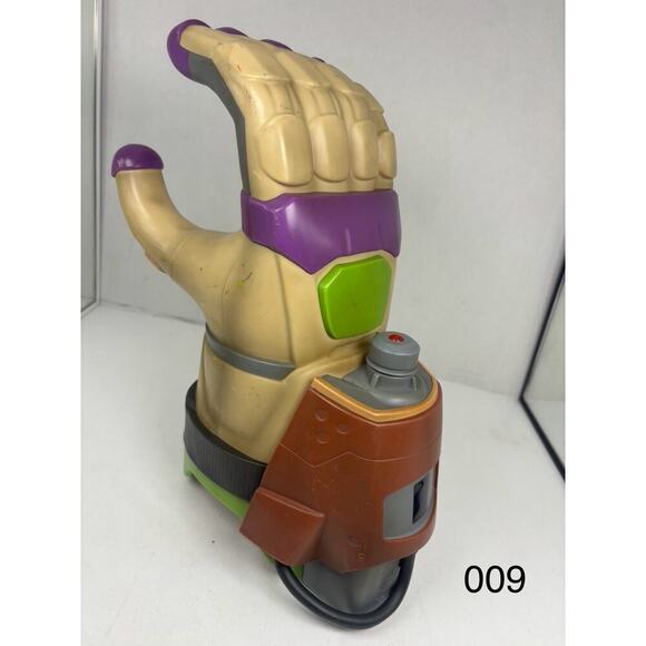 Disney Parks Buzz Lightyear Gauntlet 2022 Disneyland Drink Holder Lights Up - Picture 1 of 7